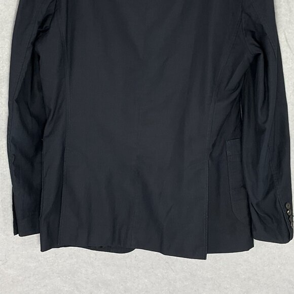 Zara Men's Jacket Blazer‎ Black Single Breasted Two Button Sports Coat Sz 33 - Picture 7 of 11